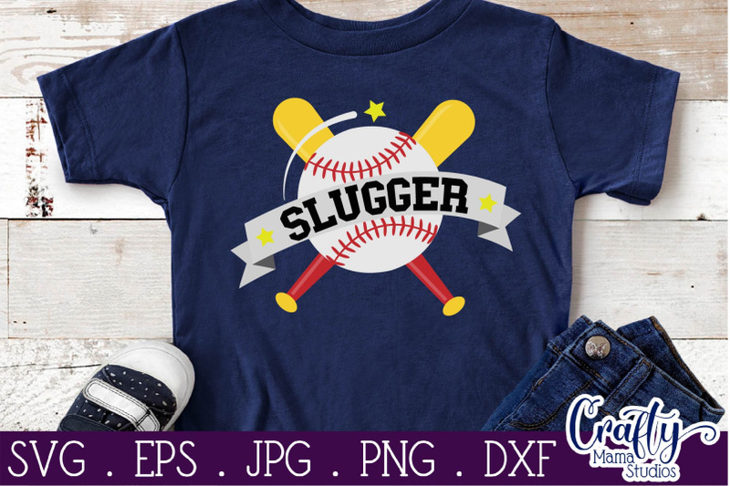 Slugger Svg, Baseball Svg, Baby Svg, Summer Svg By Crafty Mama Studios ...