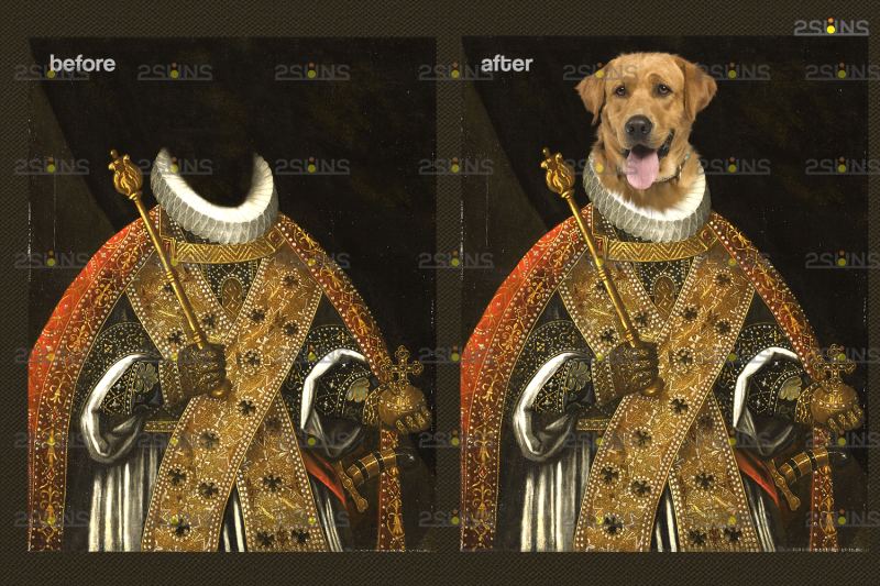 royal-pet-portrait-templates-pet-painting-oil-photoshop