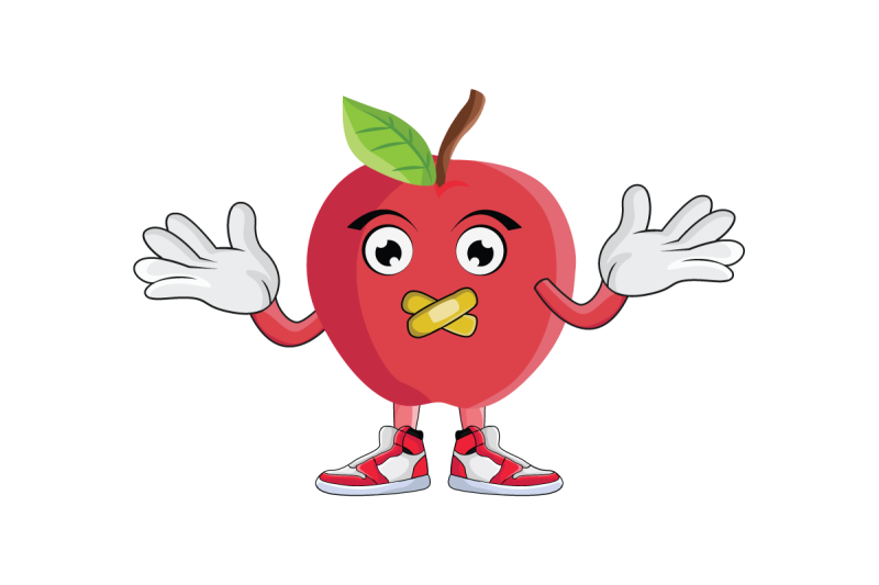 apple-shrugging-fruit-cartoon-character