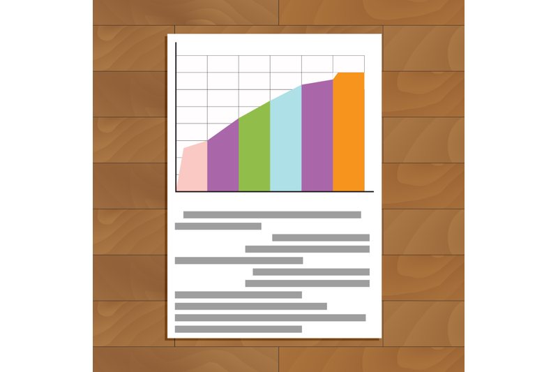 document-chart-vector