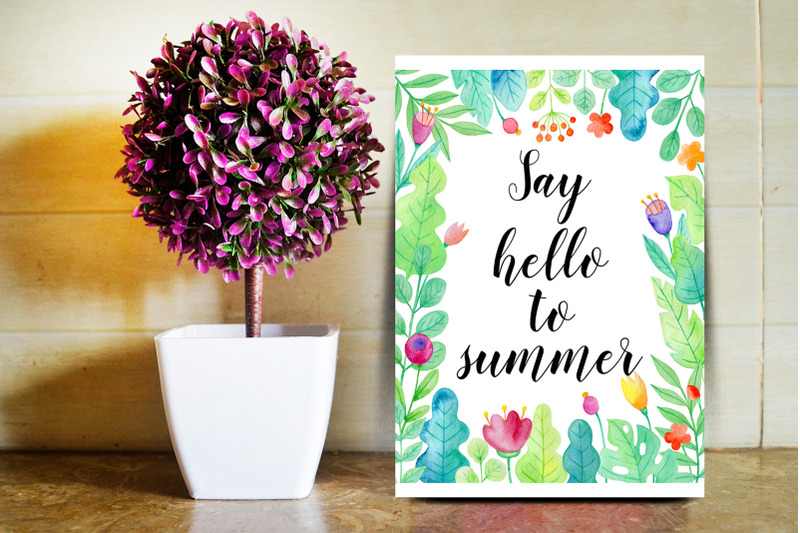 summer-garden-watercolor-design-kit