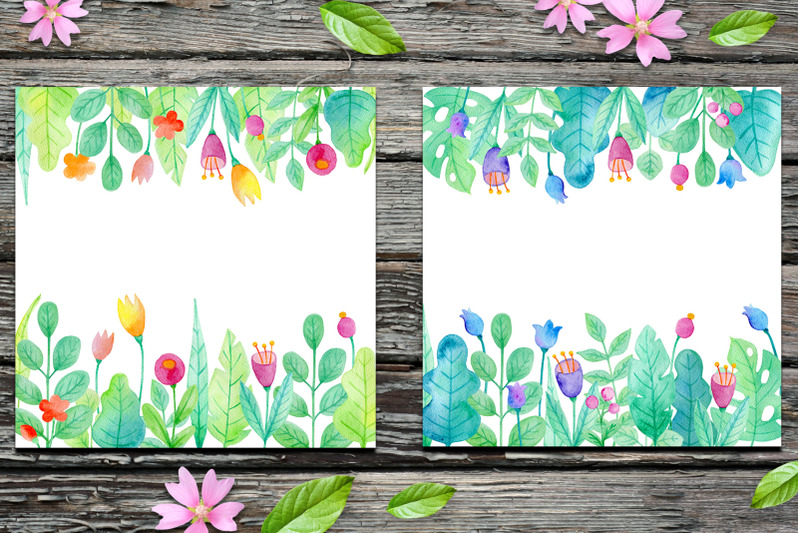 summer-garden-watercolor-design-kit