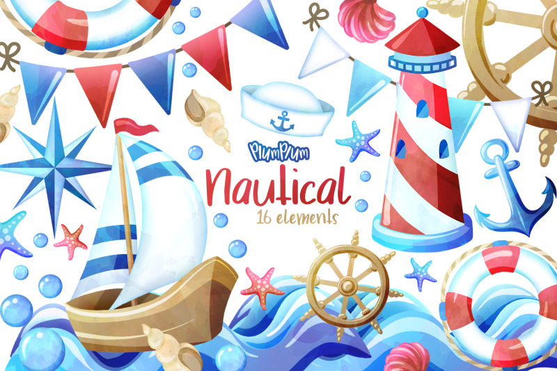 nautical-watercolor-cliparts