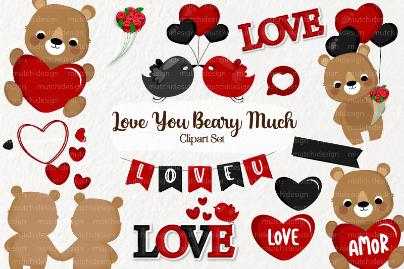 i-love-you-beary-much-clipart-set-02