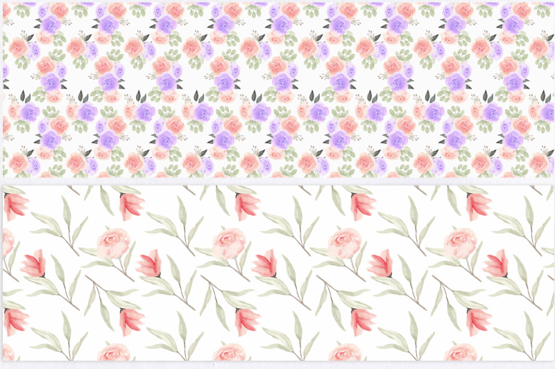 14-watercolor-flower-seamless-pattern