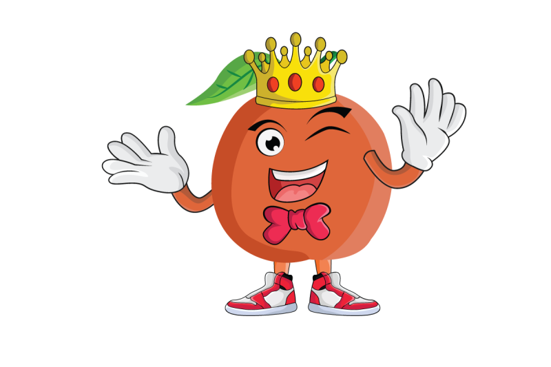 apricot-royalty-with-crown-fruit-cartoon-character