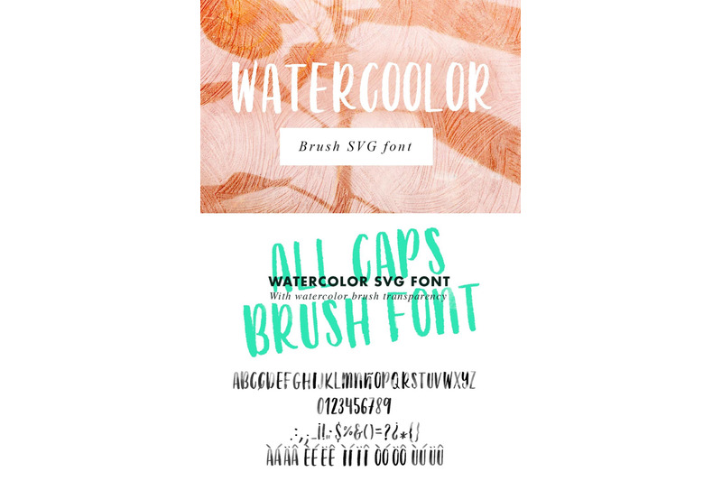 watercoolor-svg-brush-caps-font