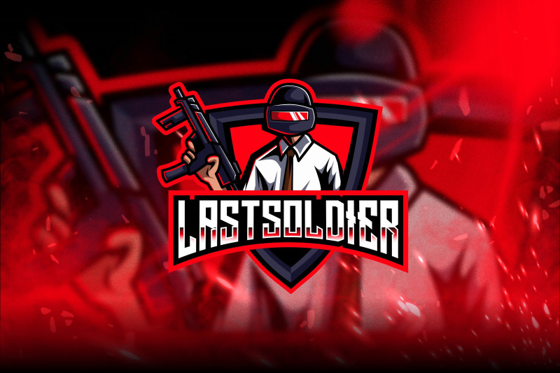 last-soldier-esport-logo-template