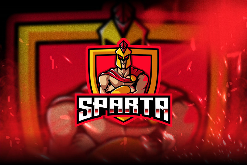 sparta-esport-logo-template