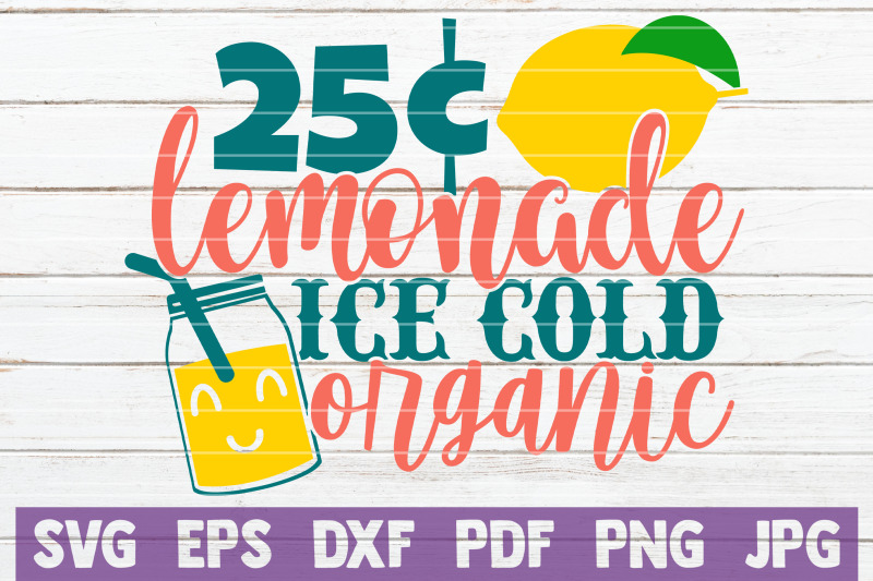 lemonade-ice-cold-organic-svg-cut-file