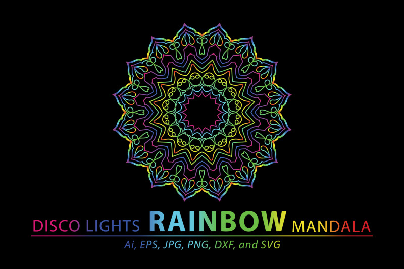 mandala-disco-light-vector