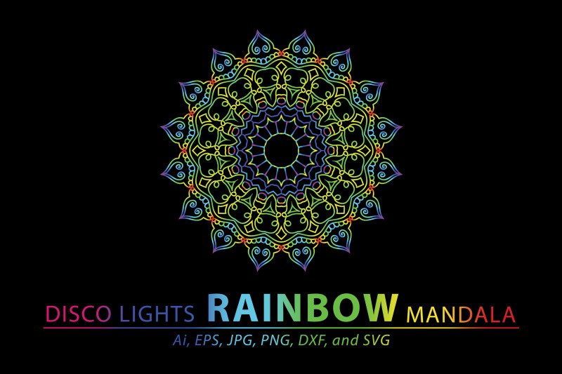 mandala-disco-light-vector-art