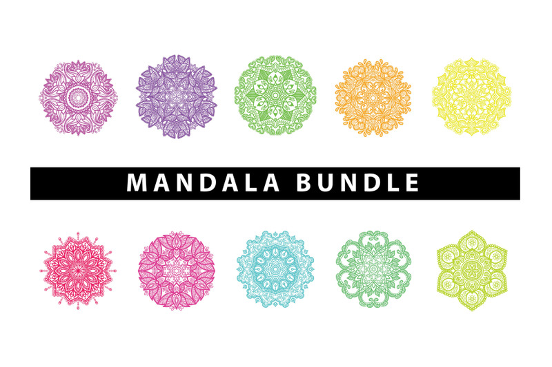 mandala-bundle-rainbow-color-art