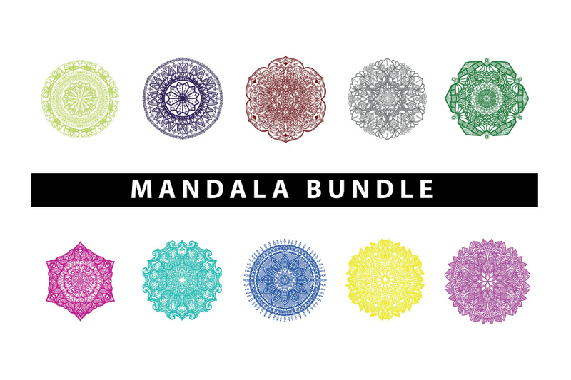 mandala-bundle-rainbow-vector