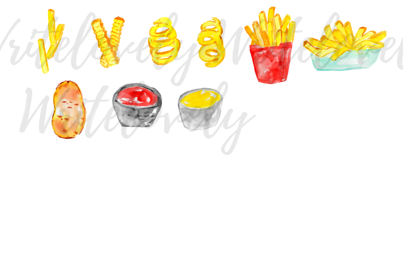 watercolor-french-fries-clipart