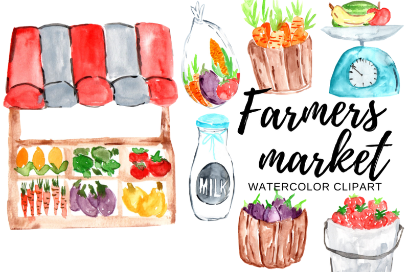 watercolor-farmers-market-clipart