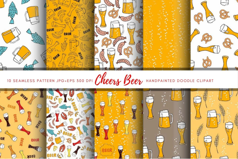 beer-digital-paper-pack-oktoberfest-seamless-pattern