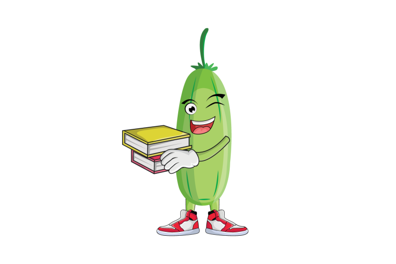 bilimbi-with-books-fruit-cartoon-character