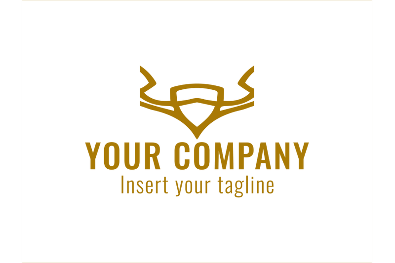 logo-gold-vector-horned-triangle