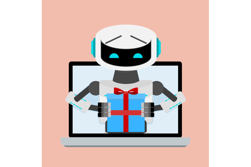 gift-online-web-robot-give-present