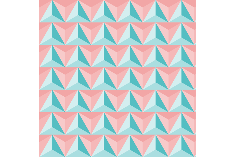 pattern-triangular-colored-vintage