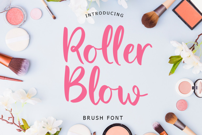 roller-blow-font
