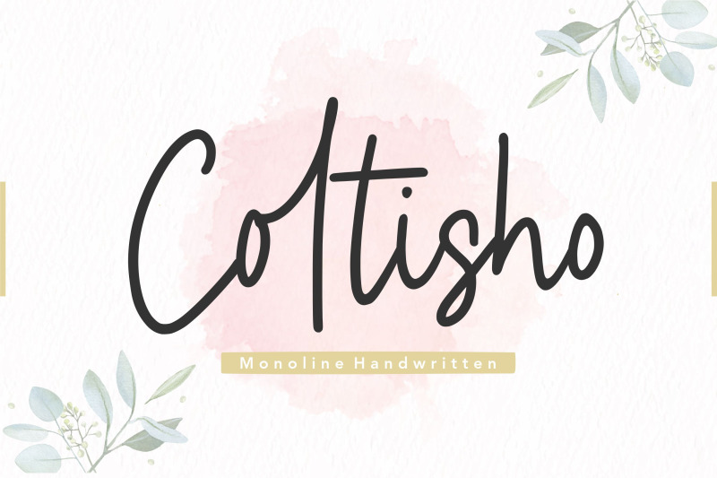 coltisho-monoline-handwritten-font