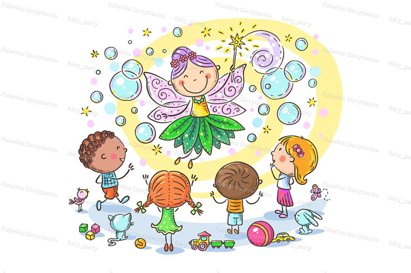 fairy-at-the-kids-birthday-party