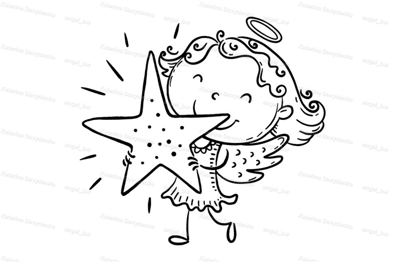 little-girl-in-an-angel-costume-holding-a-star