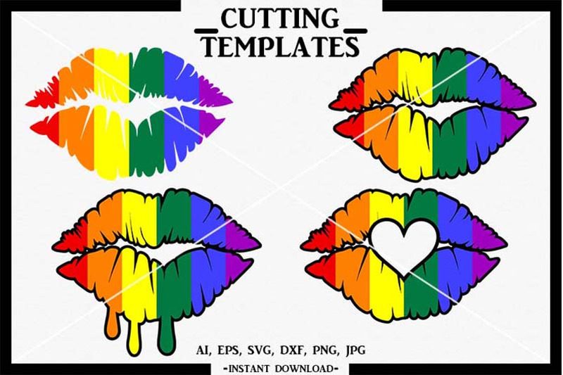 lgbt-lip-lgbt-lip-svg-silhouette-cricut-cameo-svg-dxf