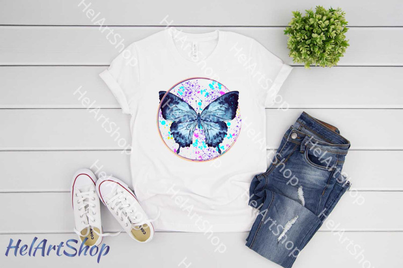 butterfly-sublimation-png-watercolor-png-summer-png