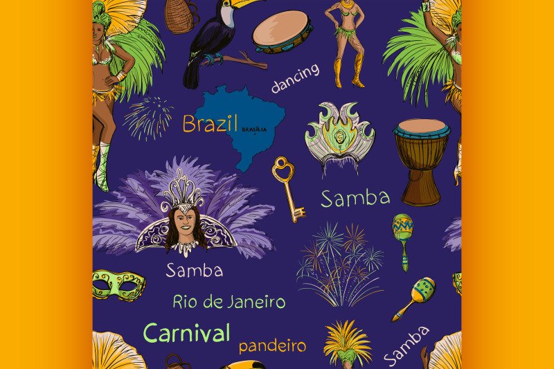 brazilian-carnival-seamlees-pattern