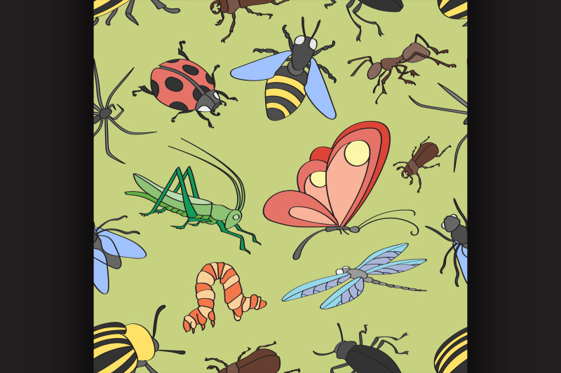 doodle-pattern-insects