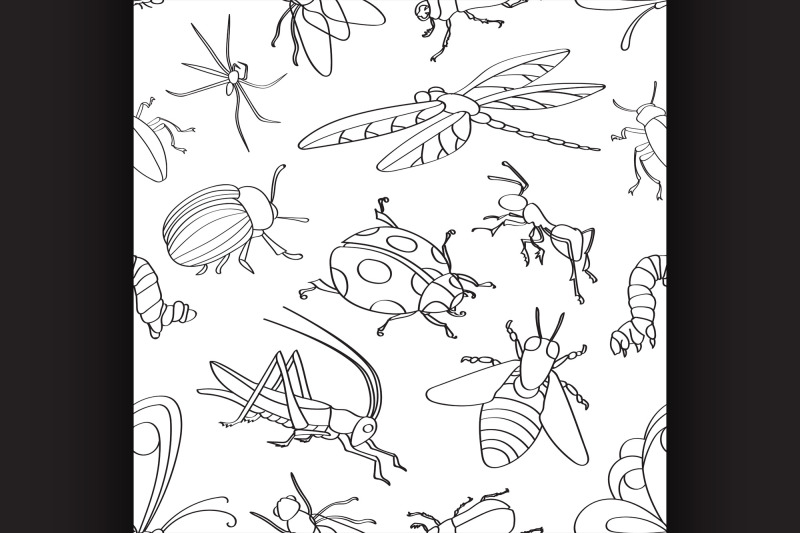 doodle-pattern-insects