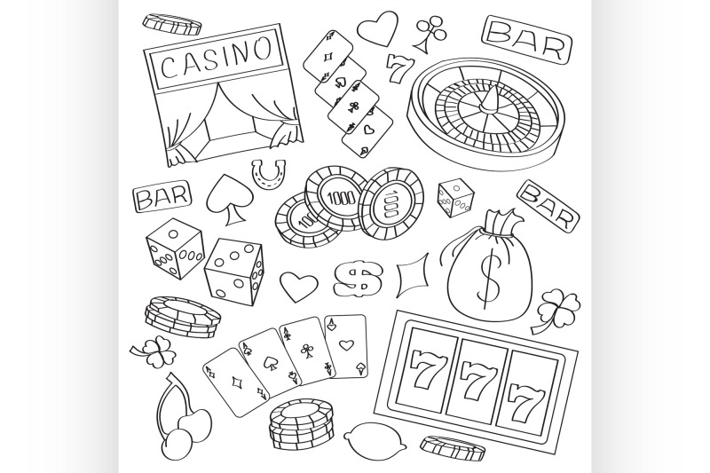 doodle-vector-casino