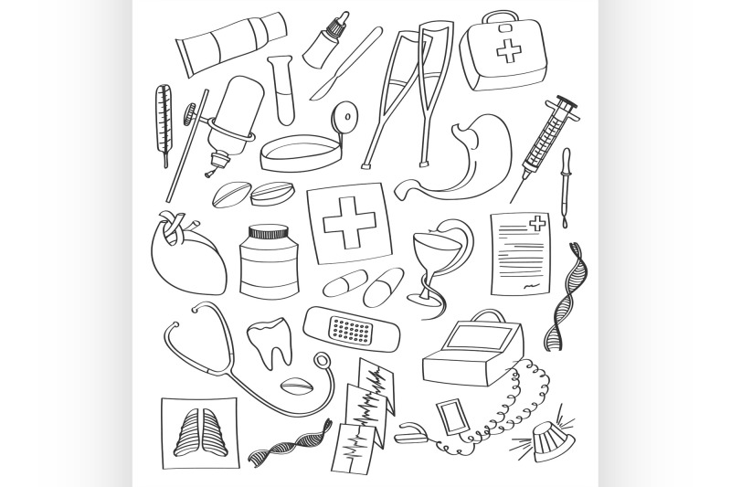 doodle-vector-medical