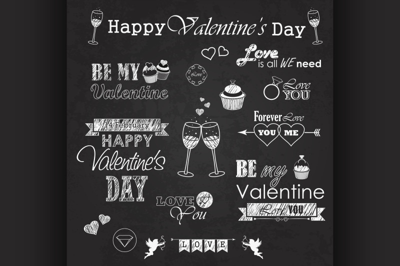 valentines-day-set-labels-emblems-and-decorative-elements-on-blackb