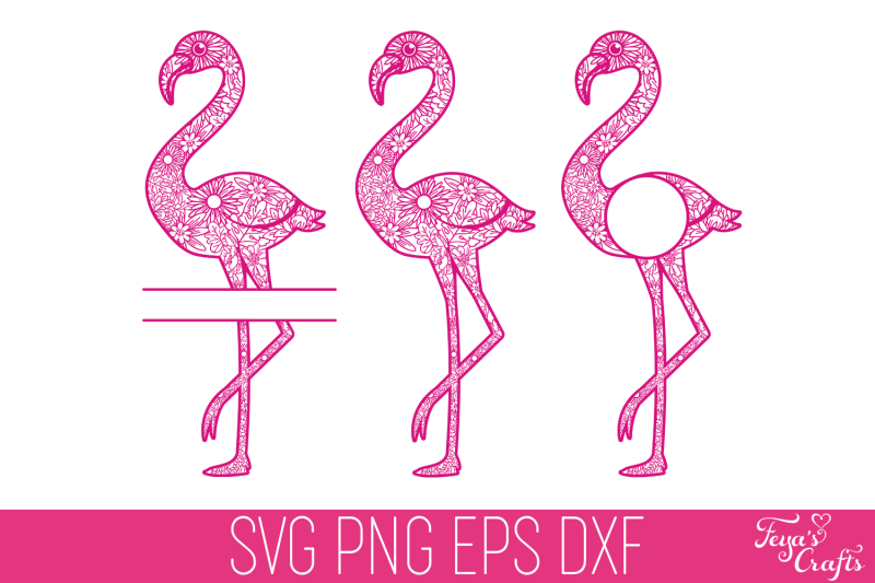flamingo-svg-flamingo-mandala-svg-flamingo-monogram-svg