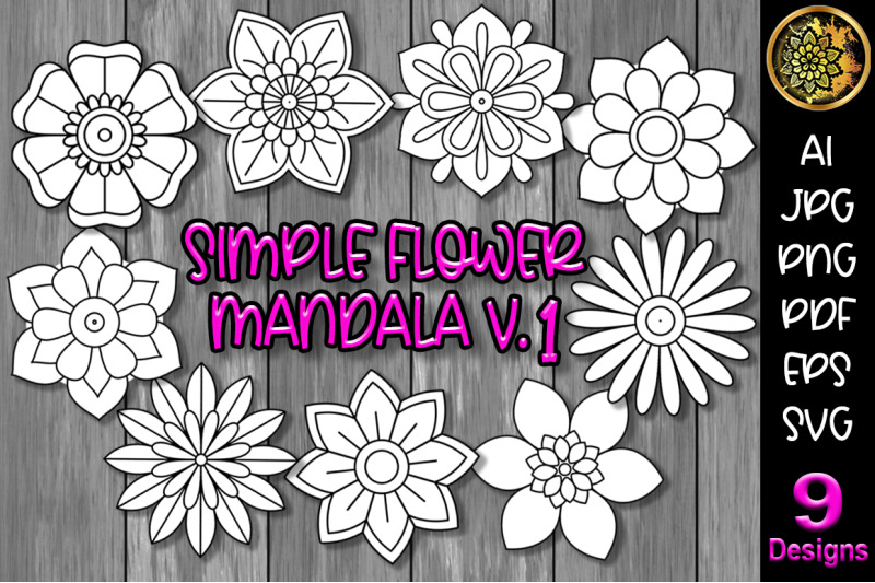 simple-flower-mandala-set-1