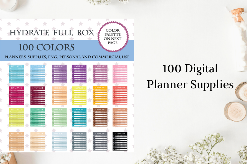 hydrate-full-box-planner-hydrate-full-box-clipart-hydration-reminder-planner