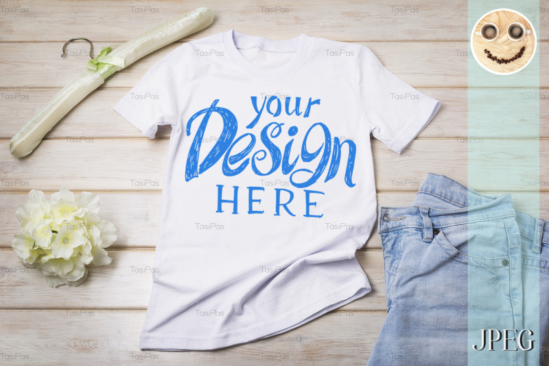 womens-t-shirt-mockup-with-soft-padded-hanger