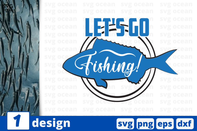 Download 1 LETS GO FISHING svg bundle, quotes cricut svg By ...