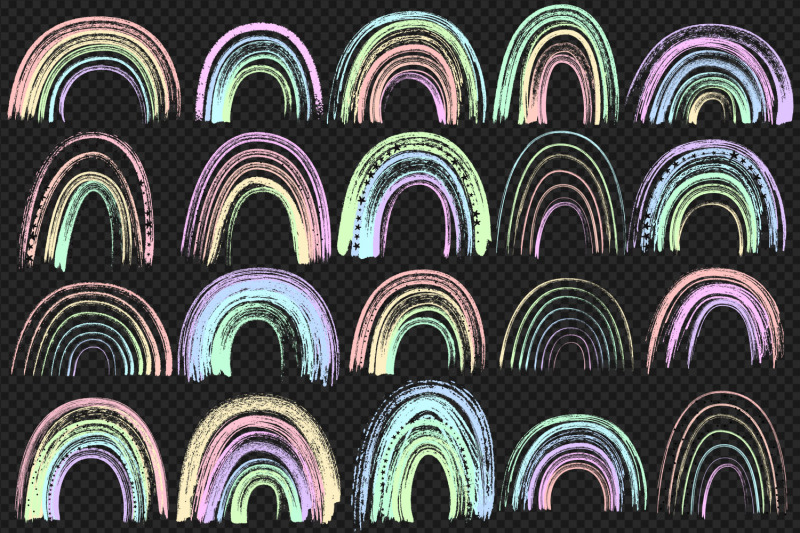 abstract-pastel-rainbow-clipart