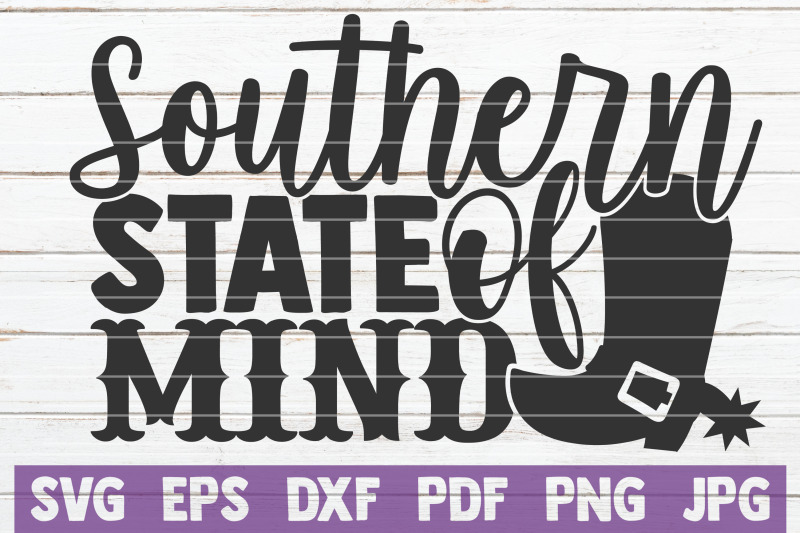 southern-state-of-mind-svg-cut-file