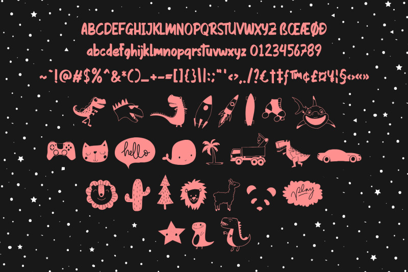 owen-zoey-kids-characters-font-duo