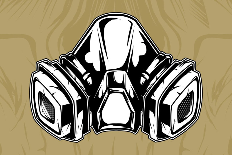gas-mask-hand-drawing-vector