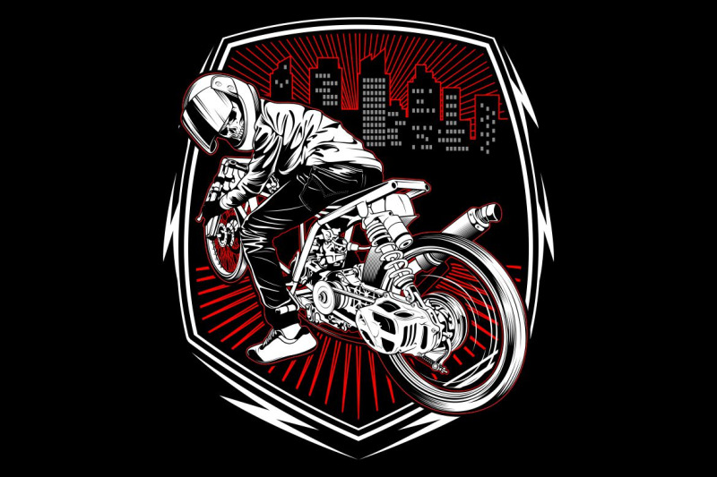 skull-motorcycle-racing-hand-drawing-vector