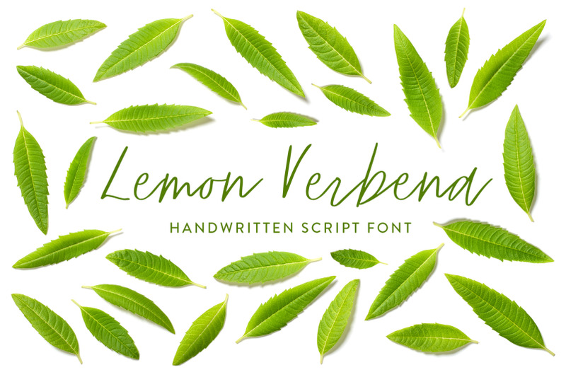 lemon-verbena-handwritten-font