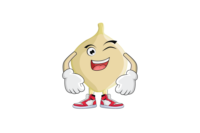 jicama-smile-wink-fruit-cartoon-character