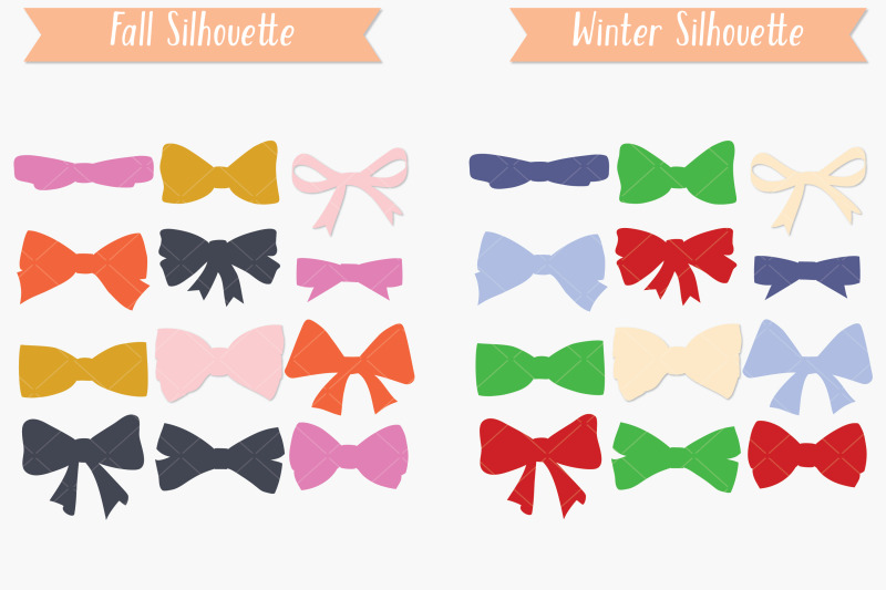 hand-drawn-bows-color-tie-illustration-ribbon-fashion-accessories